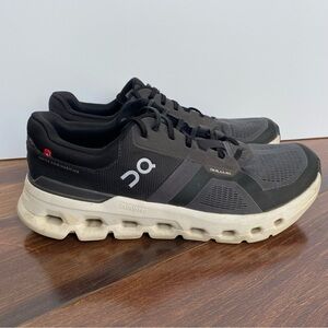 On Cloud Cloudrunner 2 Men’s Sneakers Size 12 Black